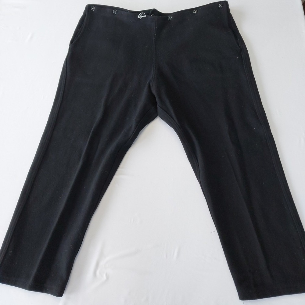 Men's‎ Amish Pants Handmade Broad Fall Button Drop Flap Size 44